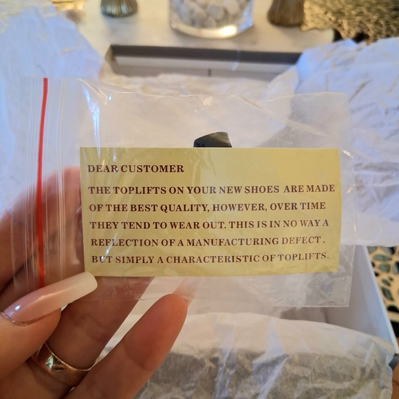 Ann Marino Fine Leather Suede Black And Grey Cobra Cutout Stilettos Size 7.5 - Picture 7 of 8